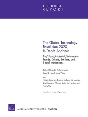 cover image of The Global Technology Revolution 2020, In-Depth Analyses